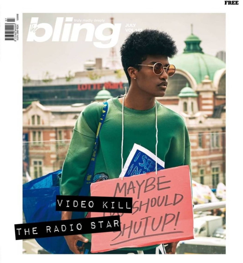  featured on the The Bling cover from July 2017