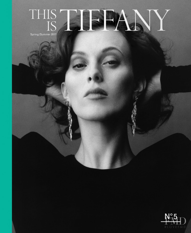Karen Elson featured on the This Is Tiffany cover from February 2017