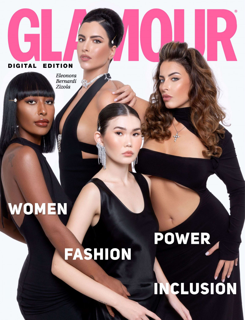 Eleonora Bernardi Zizola featured on the Glamour Bulgaria cover from January 2023