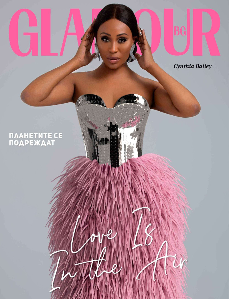 Cynthia Bailey featured on the Glamour Bulgaria cover from March 2024