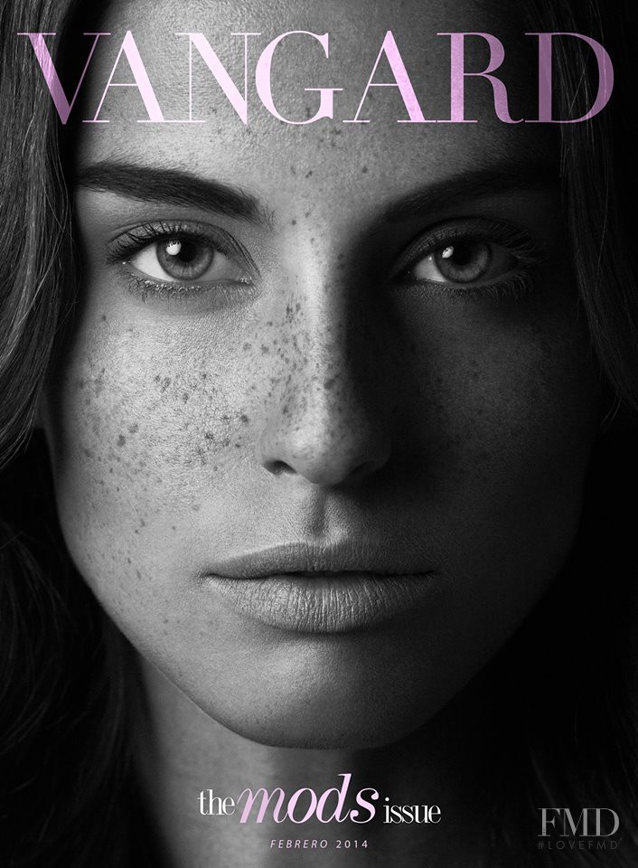 Alicia Medina featured on the Vangard cover from February 2014
