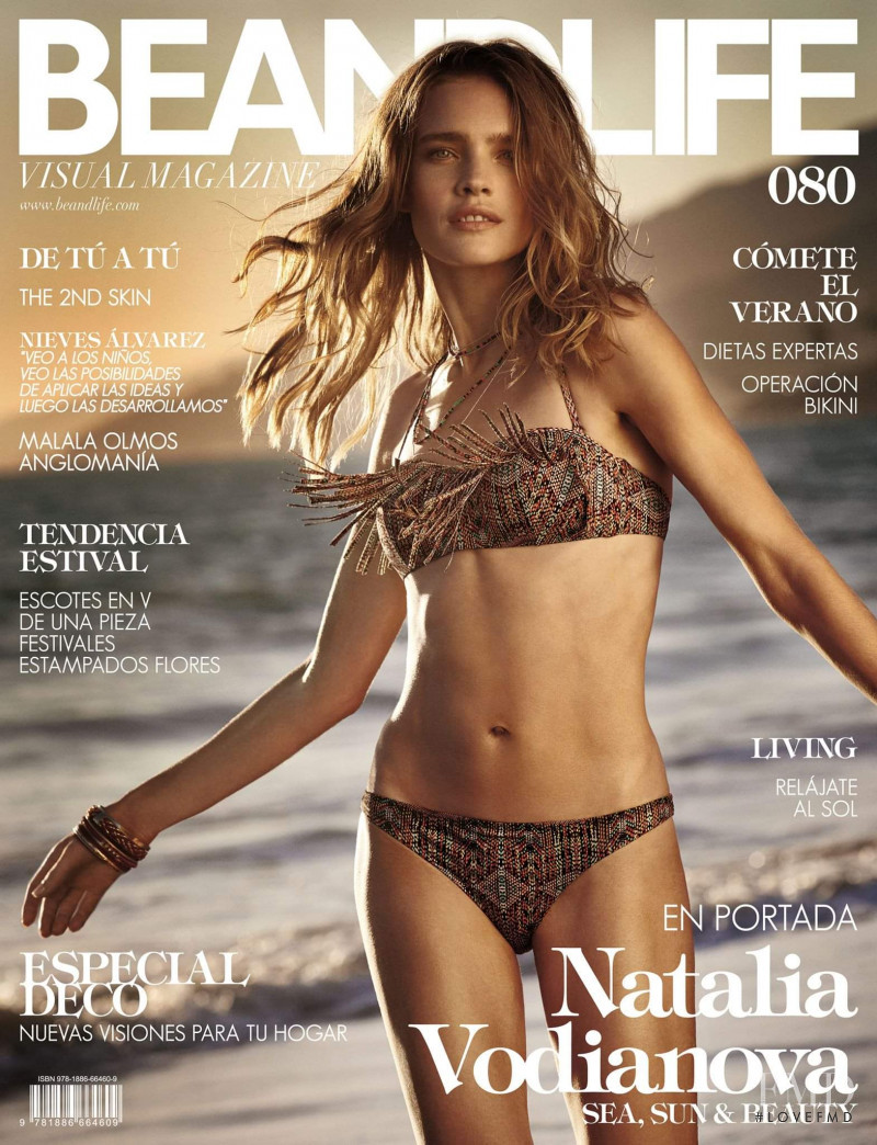 Natalia Vodianova featured on the BeAndLife cover from July 2015