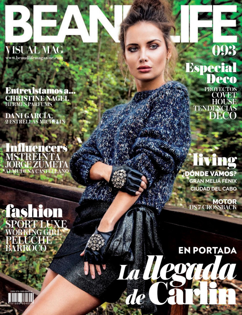 Katya Rudakova featured on the BeAndLife cover from November 2017