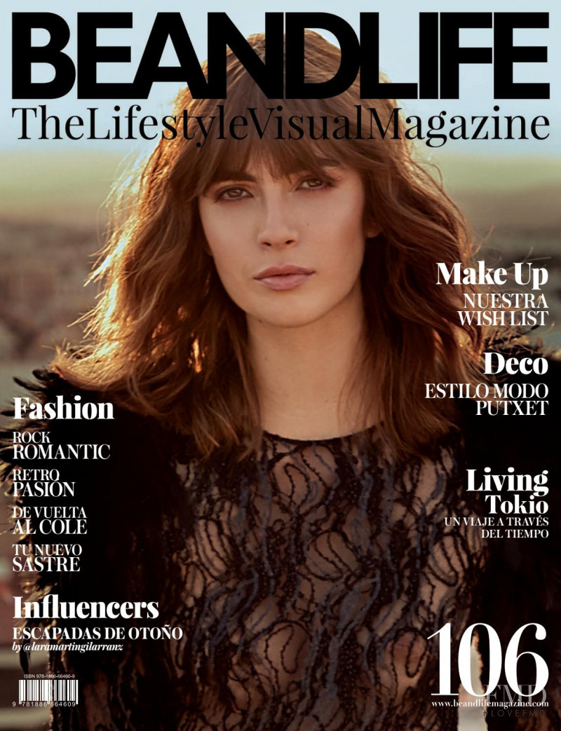 Alba Galen featured on the BeAndLife cover from October 2019