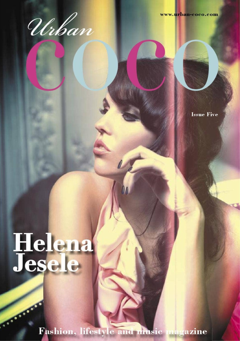 Helena Jesele featured on the Urban Coco cover from August 2012