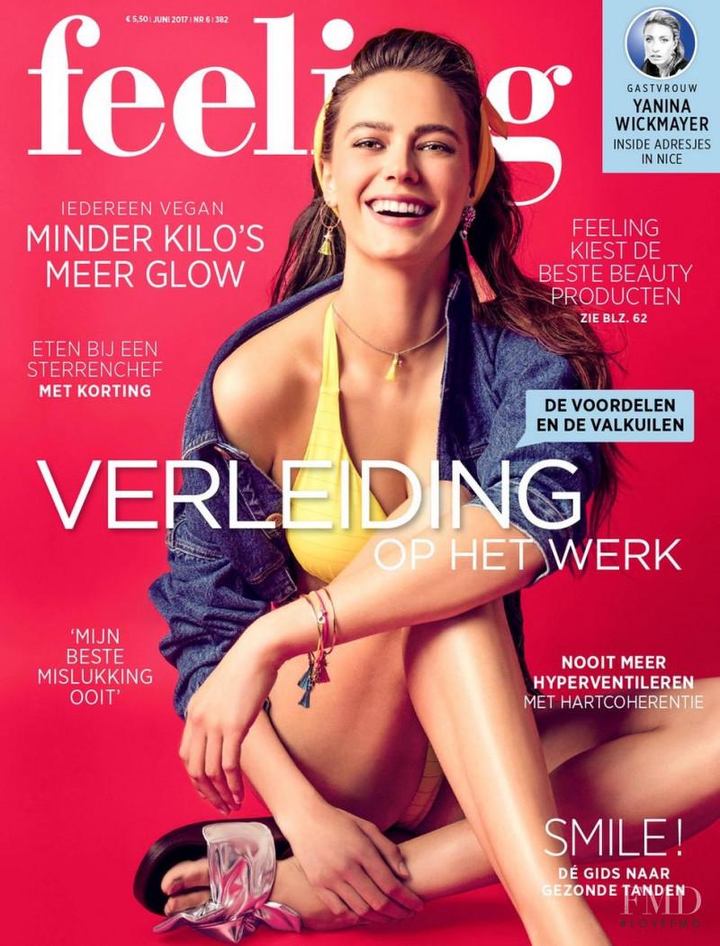 Joy van der Eecken featured on the Feeling cover from June 2017