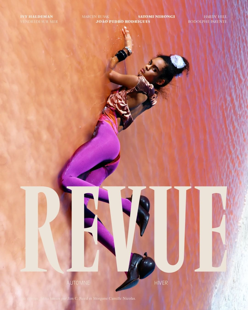 Mika Santos featured on the Revue cover from September 2022