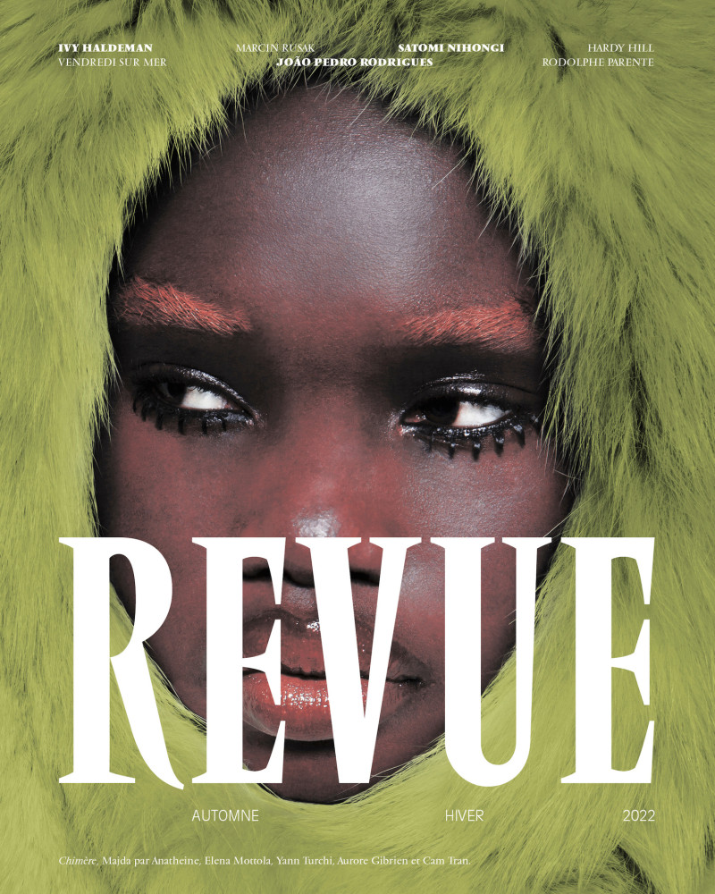 Majda John Peter featured on the Revue cover from September 2022