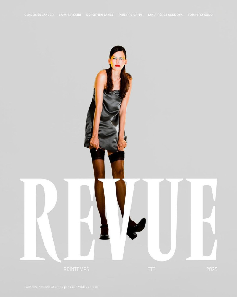 Amanda Murphy featured on the Revue cover from June 2023
