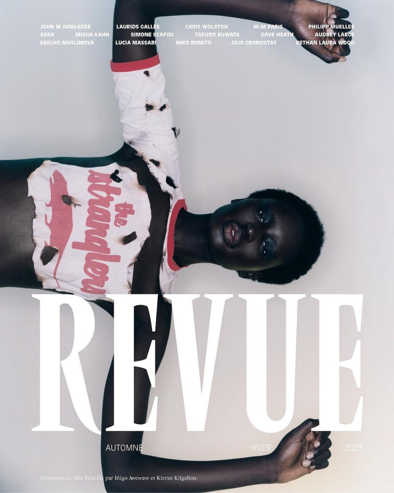 Adit Priscilla featured on the Revue cover from September 2023