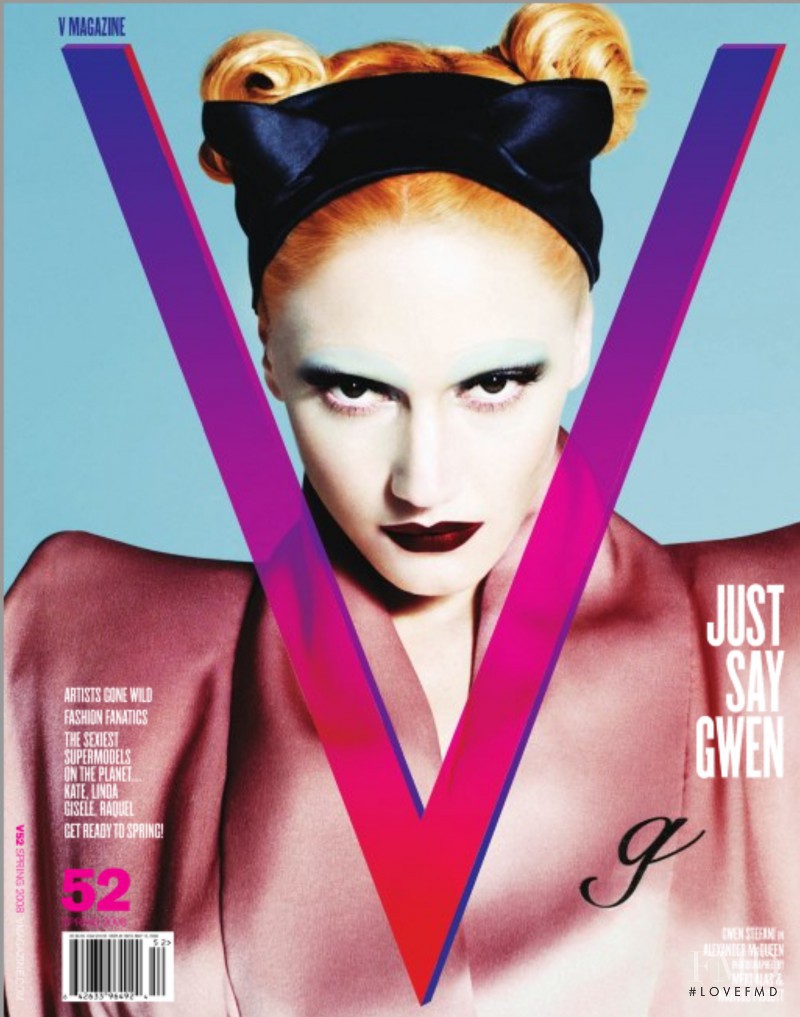 Gwen Stefani featured on the V Magazine cover from March 2006