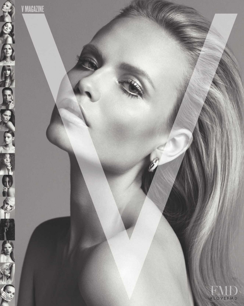 Natasha Poly featured on the V Magazine cover from September 2008
