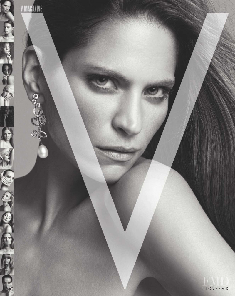 Frankie Rayder featured on the V Magazine cover from September 2008