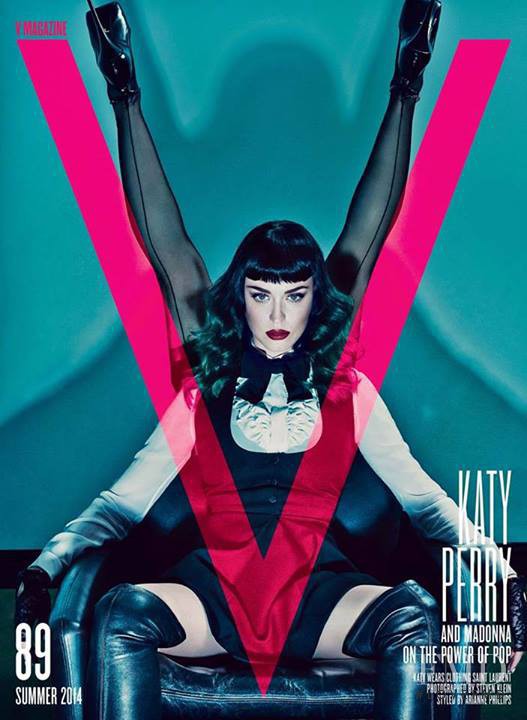 Katy Perry
 featured on the V Magazine cover from June 2014