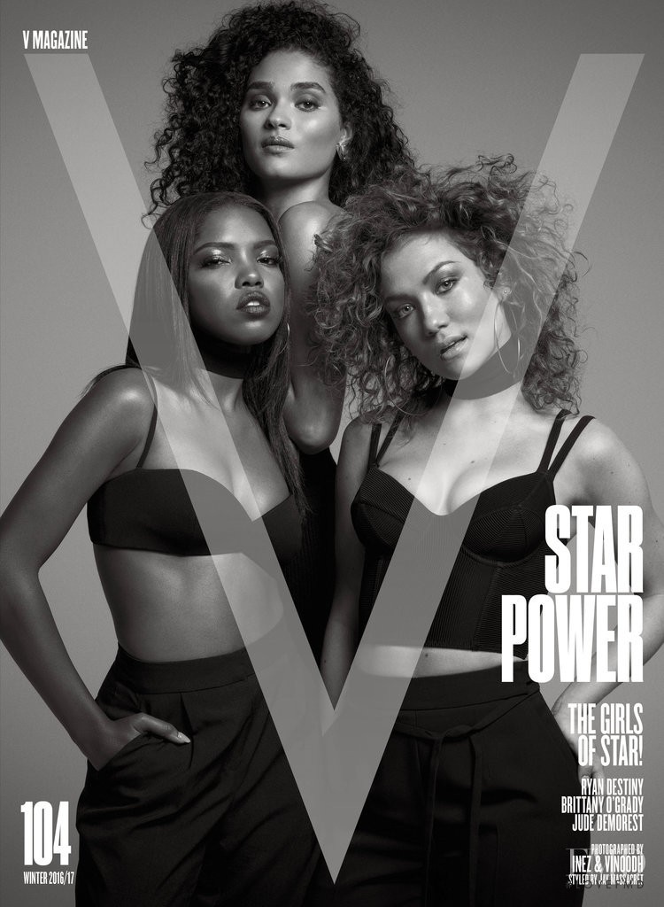 Ryan Destiny
Brittany O\'Grady
Jude Demorest featured on the V Magazine cover from December 2016