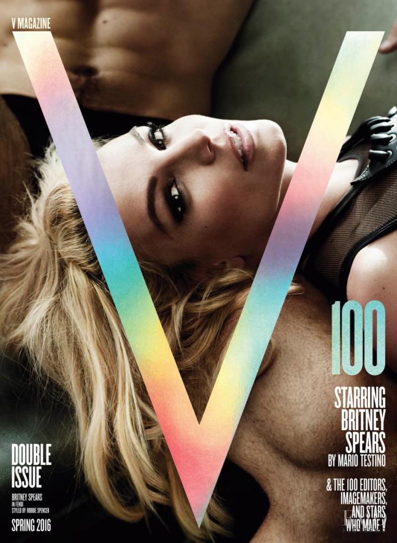 Britney Spears
 featured on the V Magazine cover from February 2016