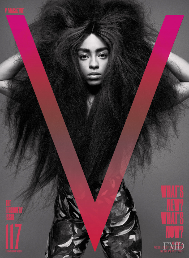  featured on the V Magazine cover from February 2019