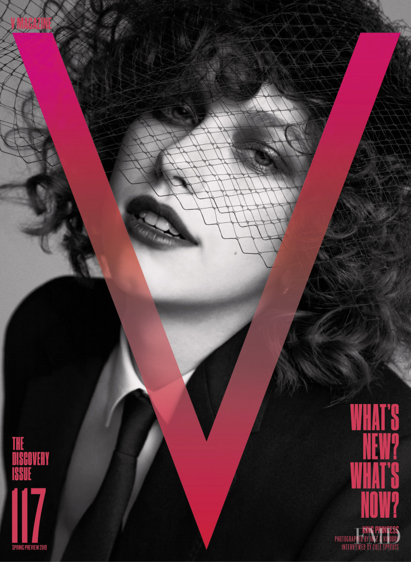  featured on the V Magazine cover from February 2019