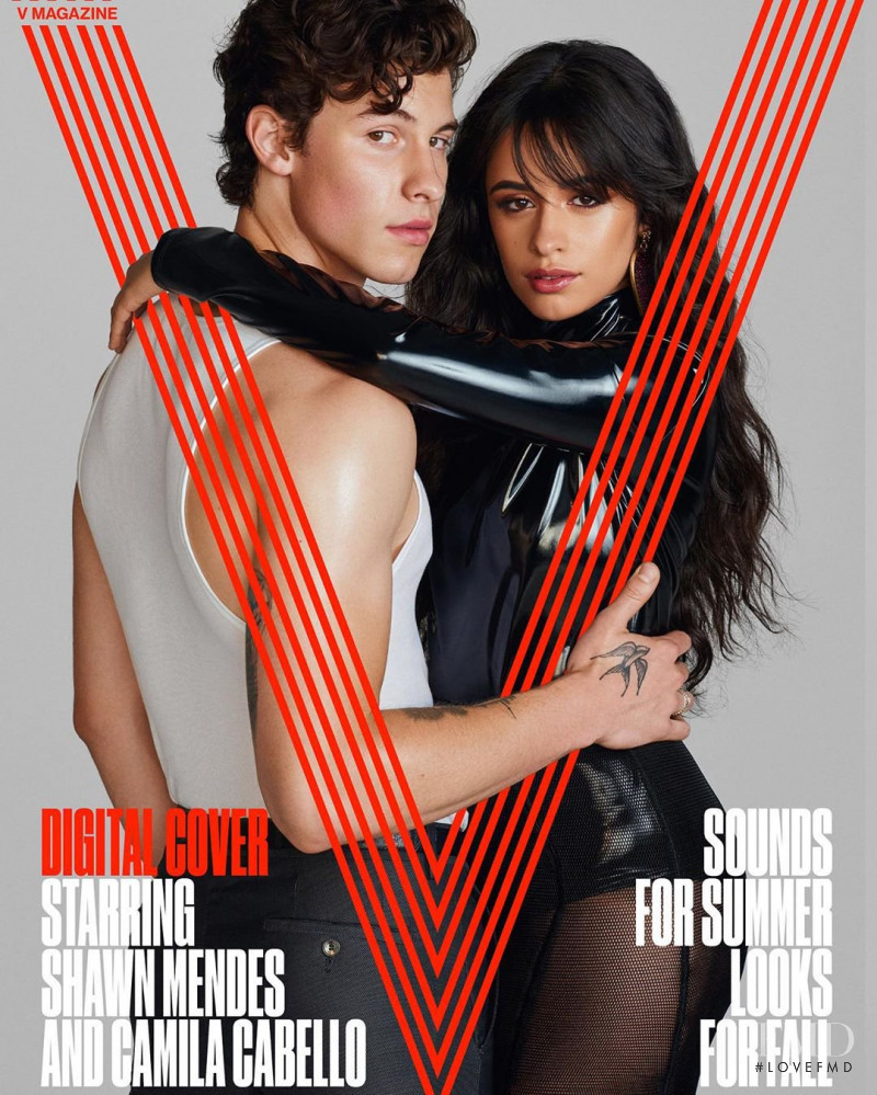 Shawn Mendes, Camila Cabello featured on the V Magazine cover from July 2019
