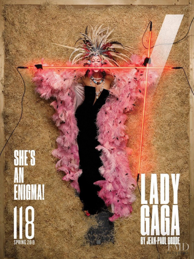 Lady Gaga featured on the V Magazine cover from March 2019