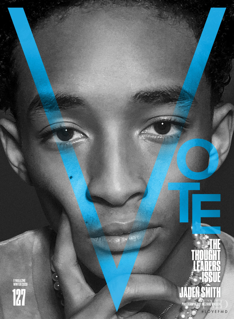  featured on the V Magazine cover from November 2020