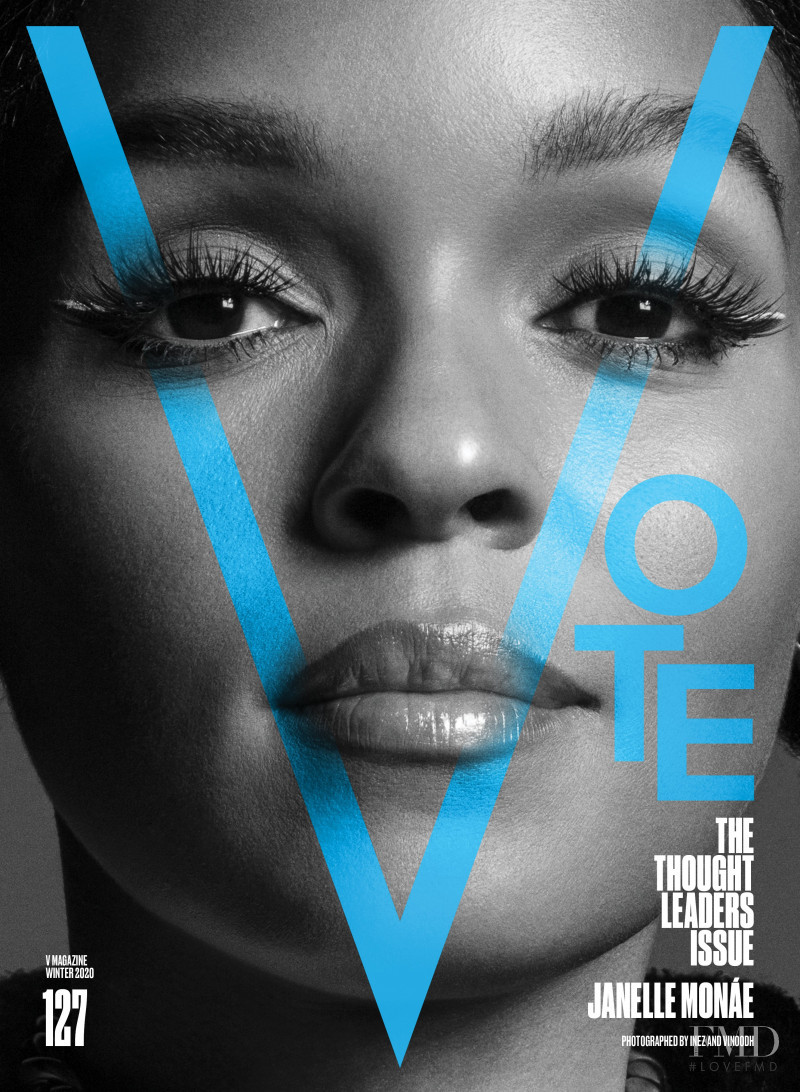  featured on the V Magazine cover from November 2020