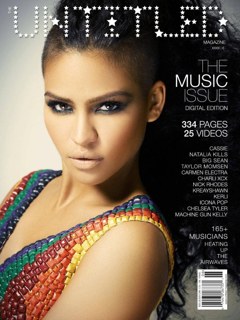 Cassie Ventura featured on the The Untitled cover from May 2013