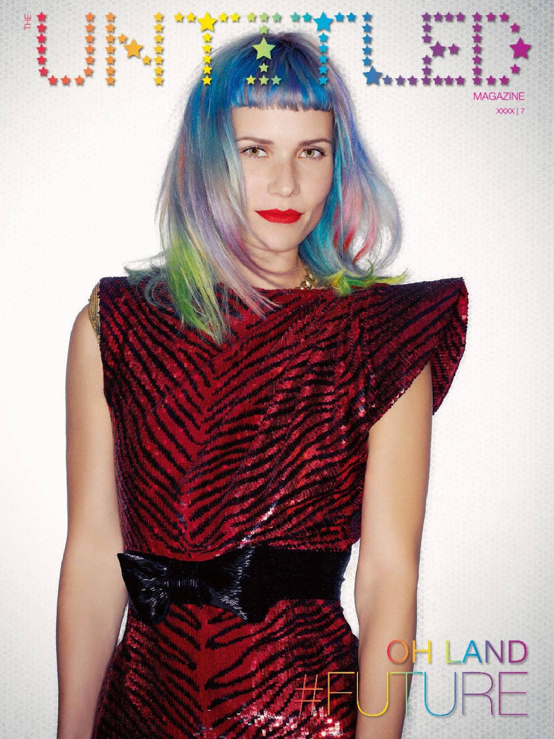 Oh Land featured on the The Untitled cover from May 2014