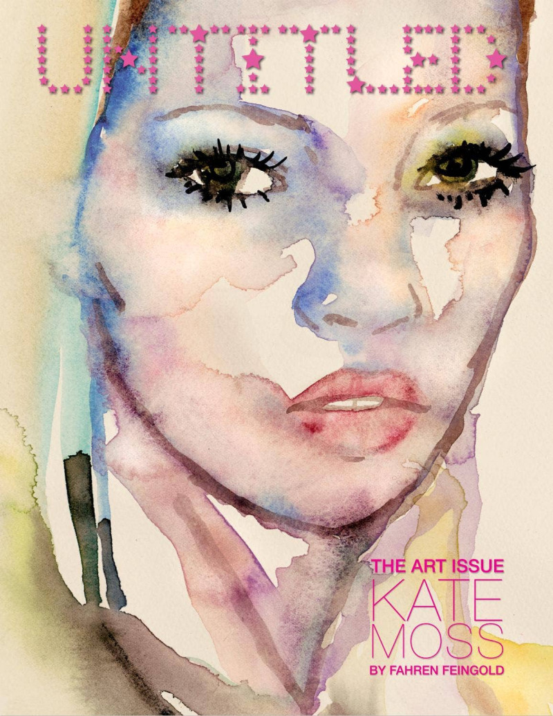 Kate Moss featured on the The Untitled cover from September 2019