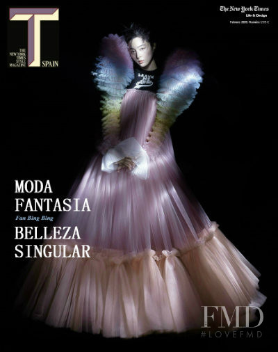  Fan Bing Bing featured on the T - The New York Times Style - Spain cover from February 2020