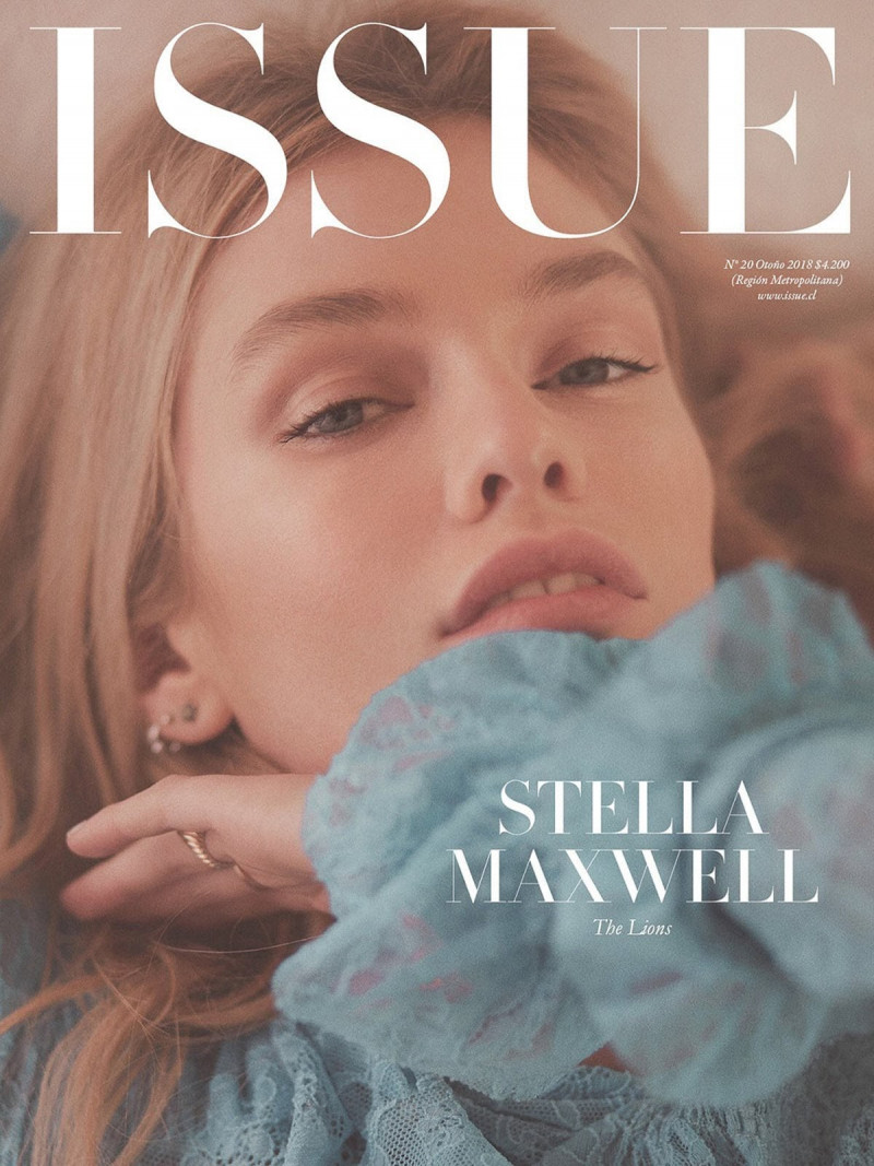 Stella Maxwell featured on the Issue Chile cover from September 2018