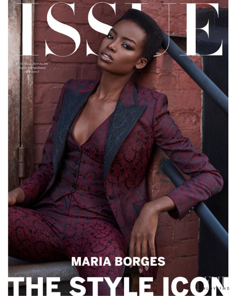Maria Borges featured on the Issue Chile cover from January 2019