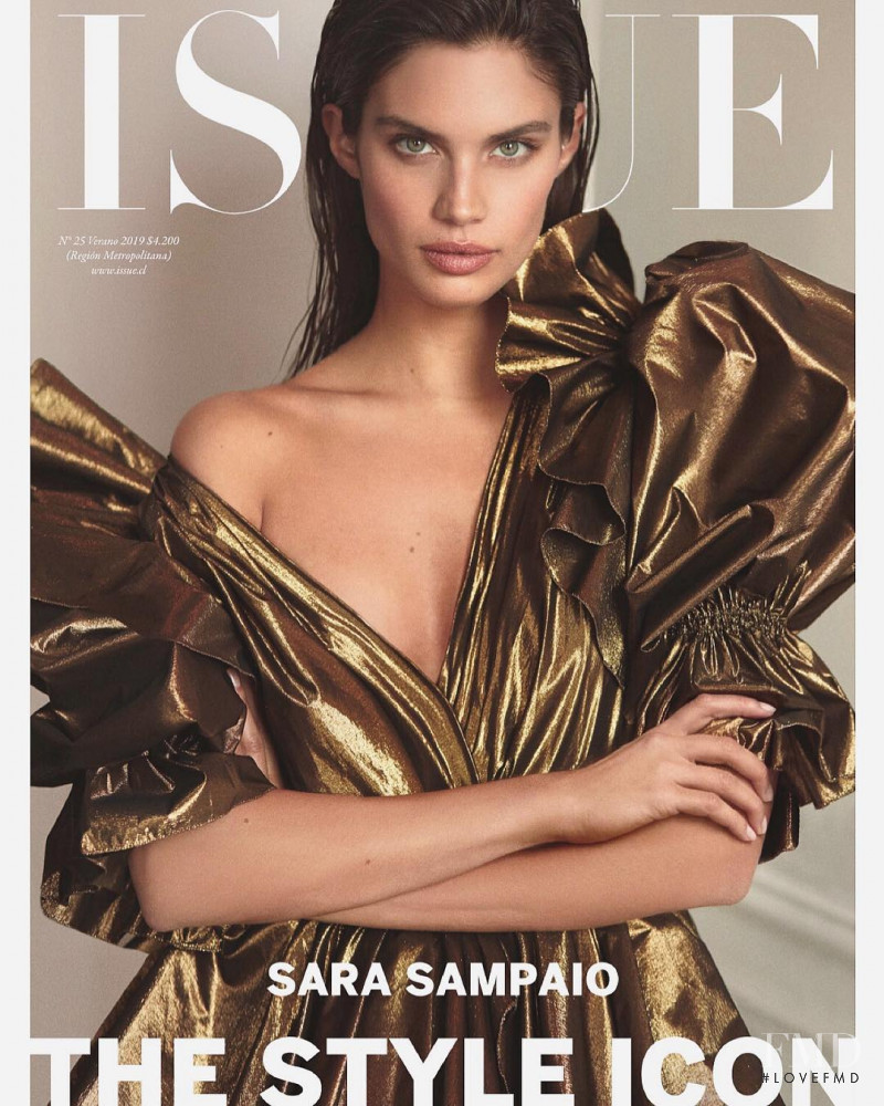 Sara Sampaio featured on the Issue Chile cover from January 2019