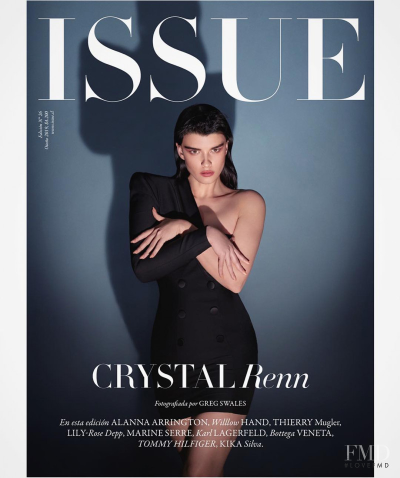 Crystal Renn featured on the Issue Chile cover from May 2019