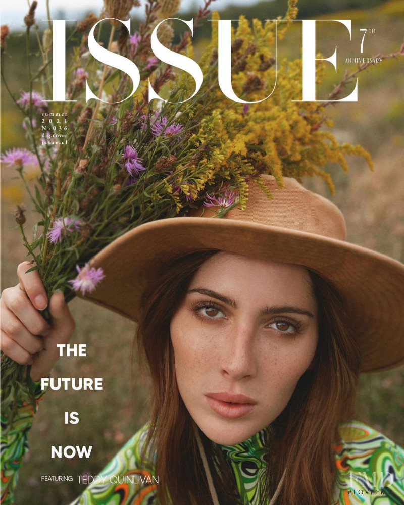 Teddy Quinlivan featured on the Issue Chile cover from December 2020