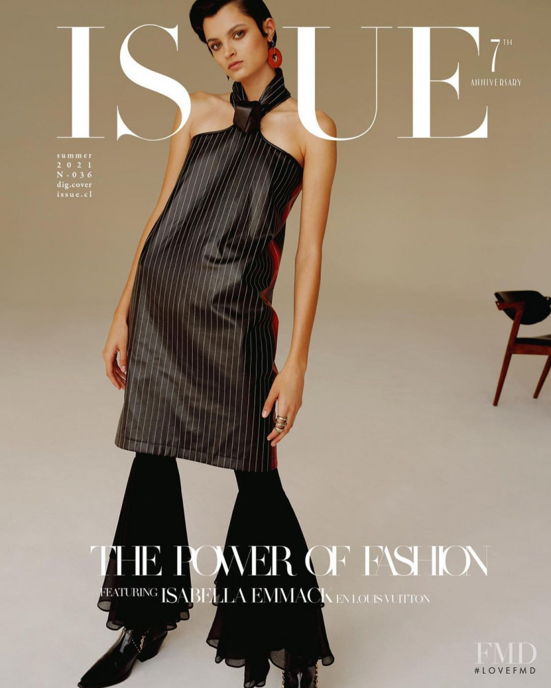 Isabella Emmack featured on the Issue Chile cover from December 2020