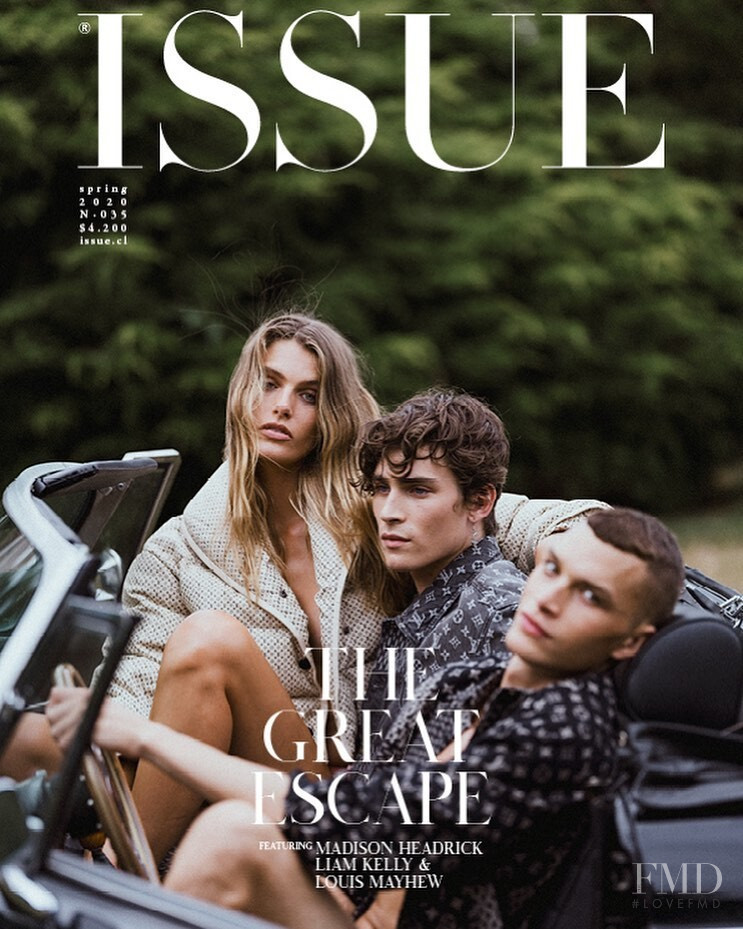 Madison Headrick featured on the Issue Chile cover from October 2020
