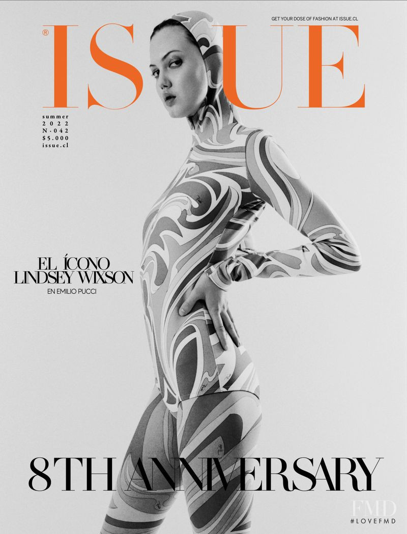 Lindsey Wixson featured on the Issue Chile cover from February 2022