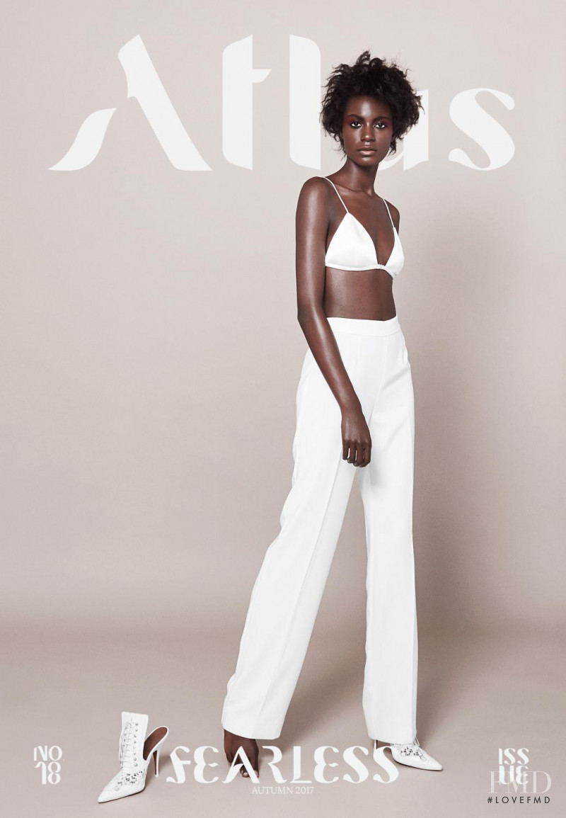 Kelly Moreira featured on the Atlas cover from September 2017