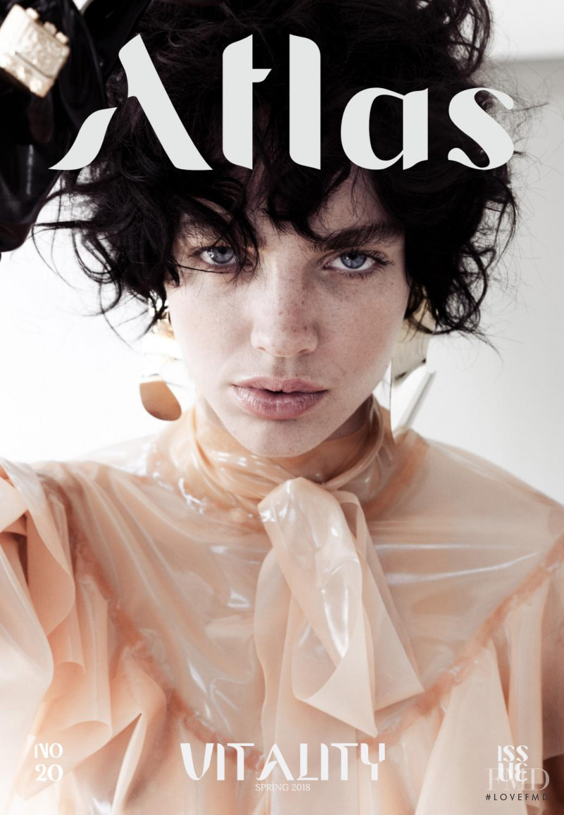 Honor Munro featured on the Atlas cover from March 2018