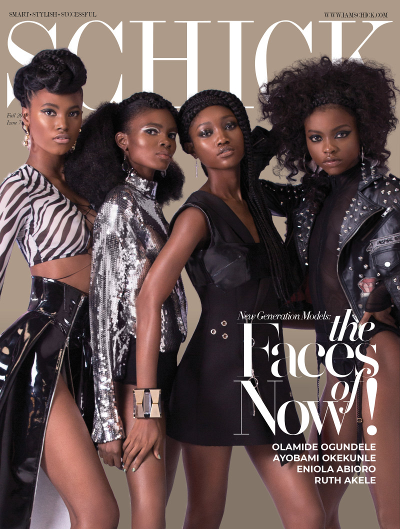 Ayobami  Okekunle, Olamide Ogundele, Ruth Akele Ayodele, Eniola Abioro featured on the Schick cover from November 2019