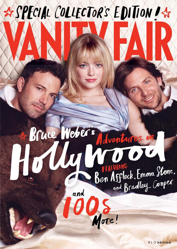 Ben Affleck, Emma Stone, Bradley Cooper featured on the Vanity Fair USA cover from March 2013
