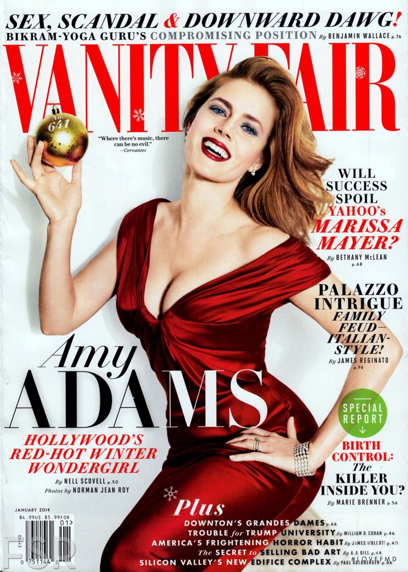 Amy Adams featured on the Vanity Fair USA cover from January 2014