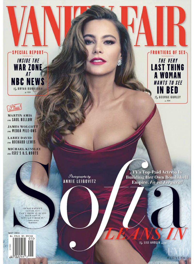 Sofia Vergara featured on the Vanity Fair USA cover from May 2015