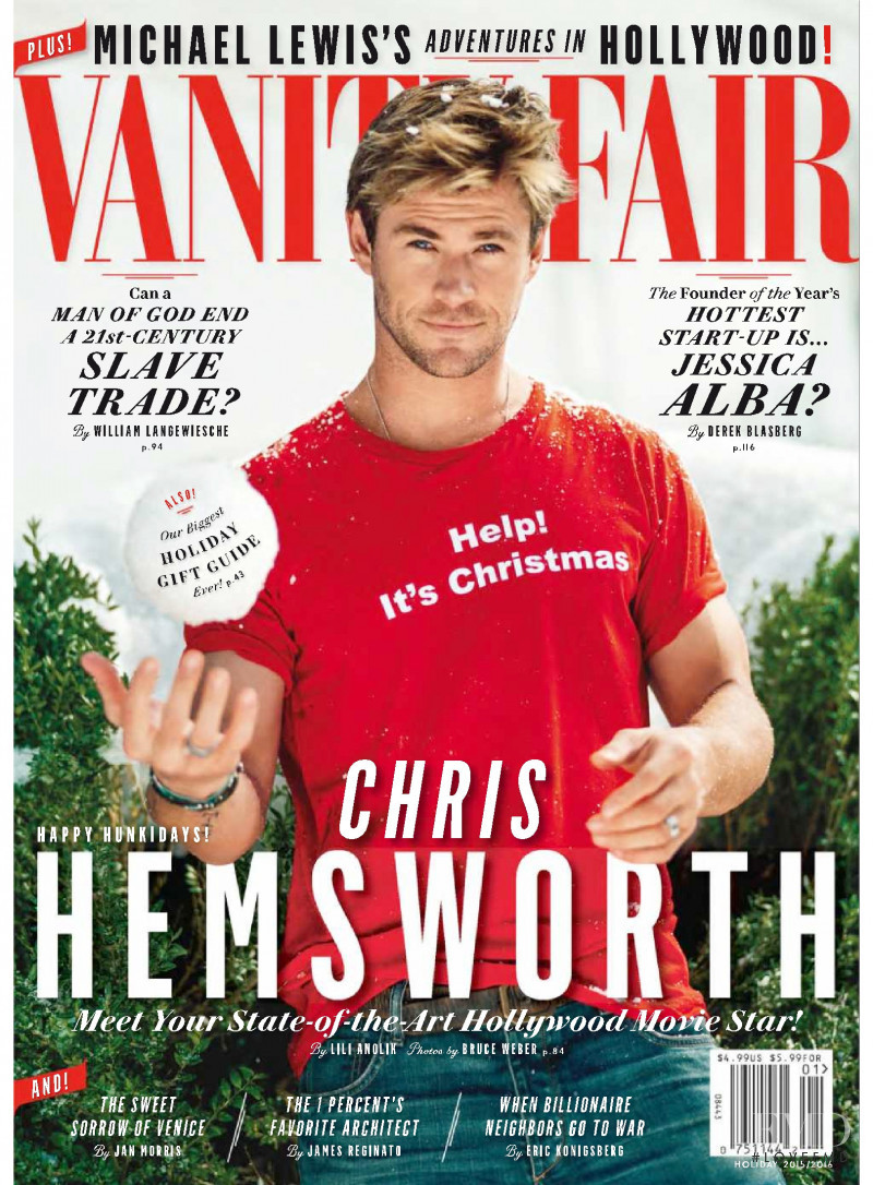  featured on the Vanity Fair USA cover from January 2016