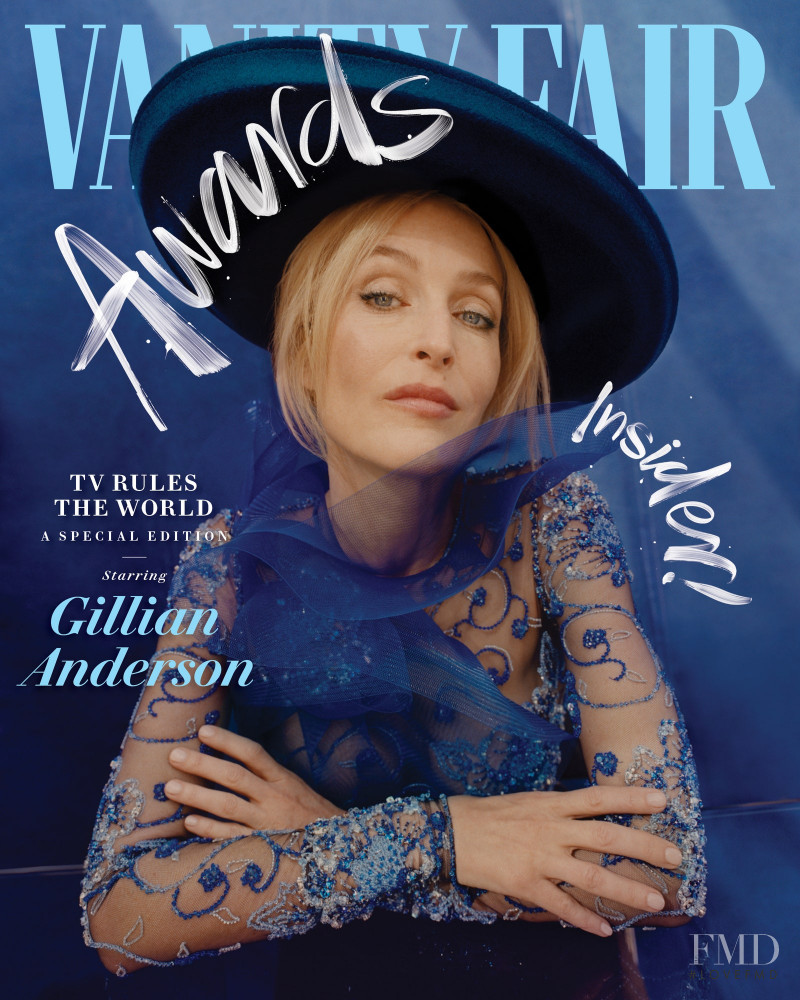 Gillian Anderson featured on the Vanity Fair USA cover from June 2021