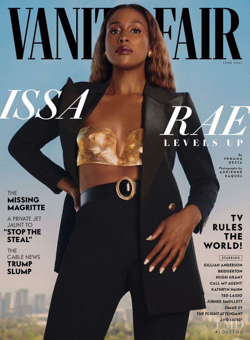 Issa Rae featured on the Vanity Fair USA cover from June 2021