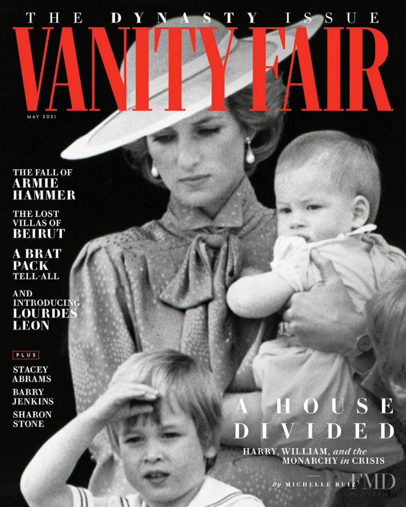 Princess Diana featured on the Vanity Fair USA cover from May 2021