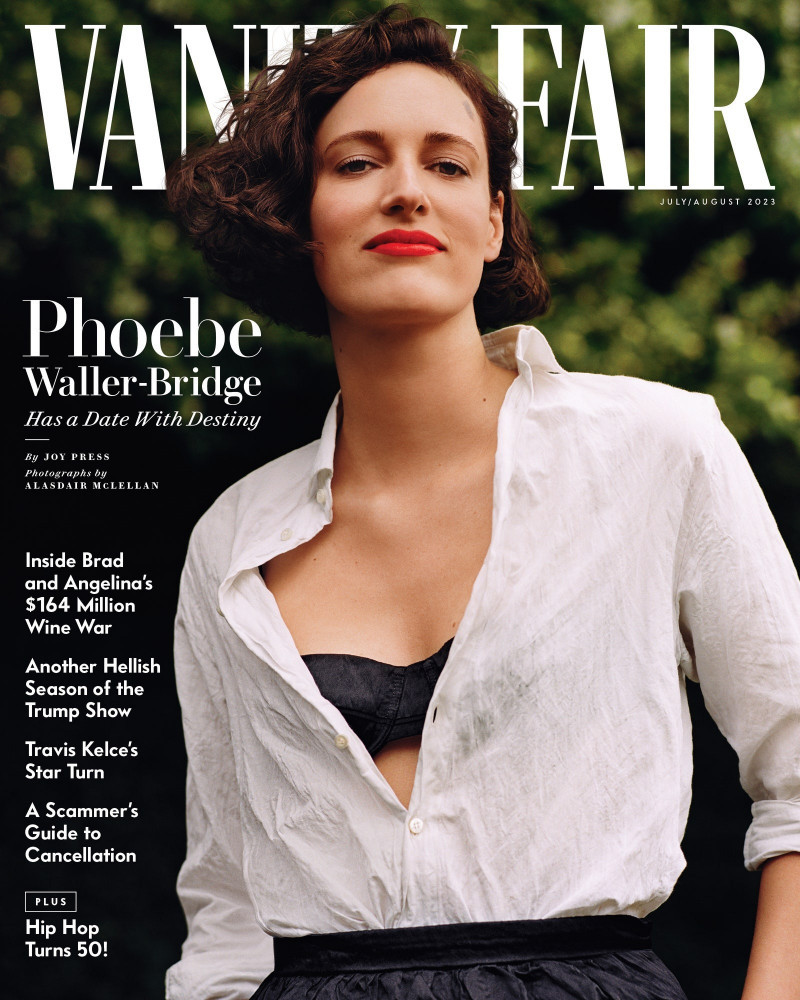Phoebe Waller-Bridge featured on the Vanity Fair USA cover from July 2023