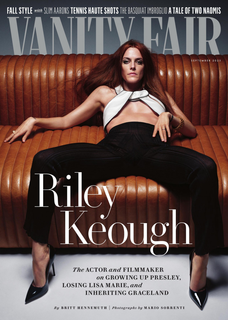 Danielle Riley Keough featured on the Vanity Fair USA cover from September 2023